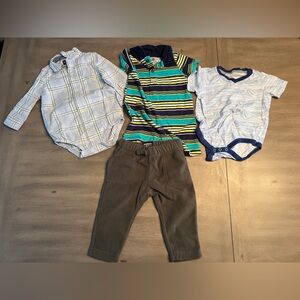 Boys 4 piece bundle lot 12 months